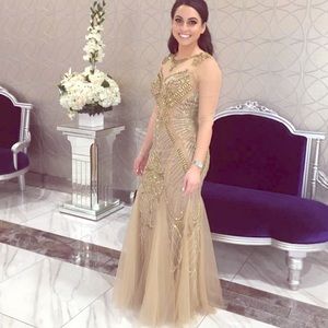 Jovani couture dress